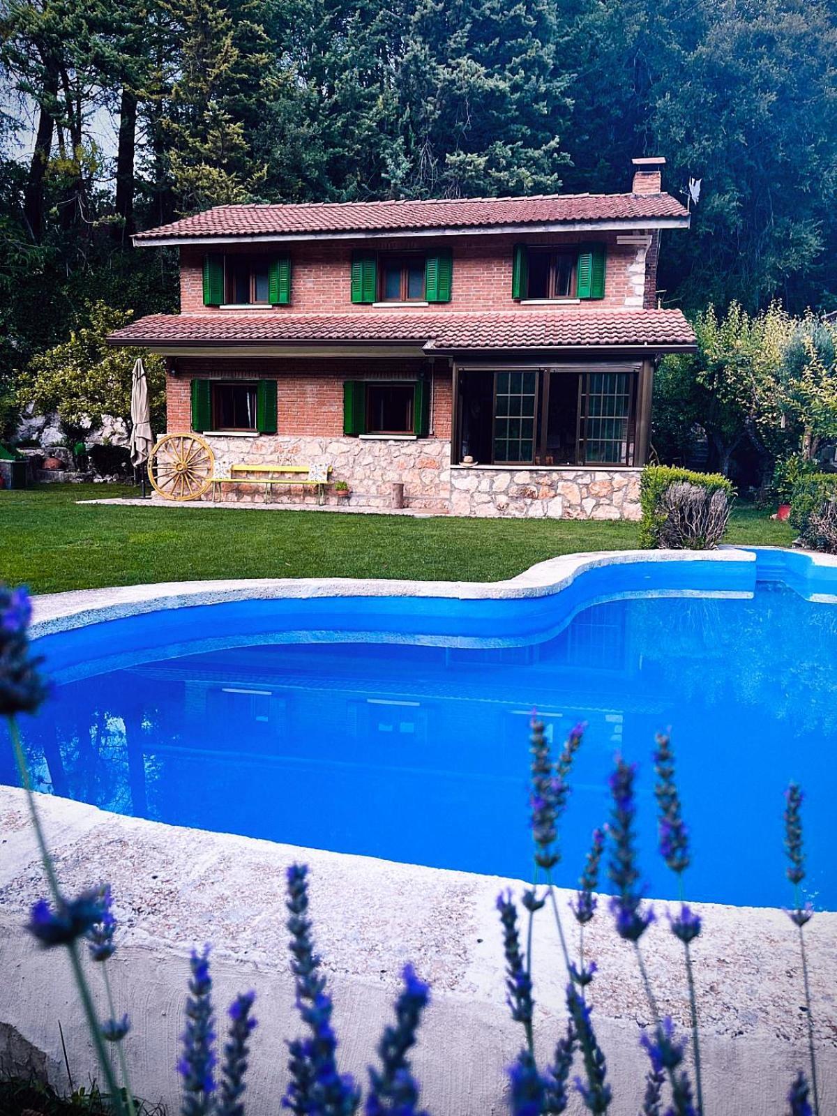 Casa Rural El Eden Del Ungria Caspueñas Eksteriør billede